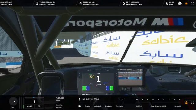 Rfactor2 BMW M4 DTM Class1 @ Seoul смотреть онлайн