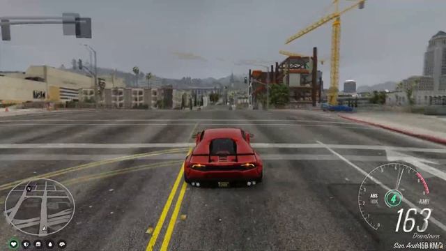 FiveM lamborghini Huracan cruise Semi-Realistic handling test смотреть онлайн