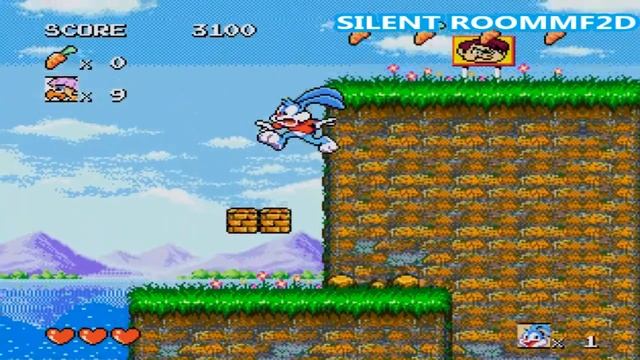 Tiny Toon Adventures _-_ SEGA - hack x 3 смотреть онлайн
