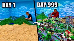 Три года строил ОГРОМНЫЙ город LEGO Таймлапс