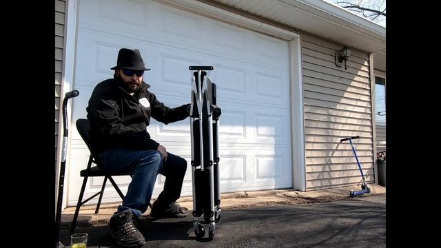 Olympia Tools Pack-N-Roll Folding Collapsible Service Cart - Living with Disabilities Product Revie смотреть онлайн