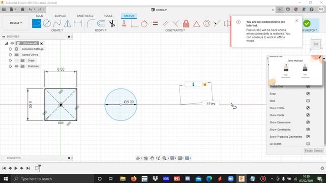 Tutorial Dasar Desain 3 Dimensi Menggunakan Autodesk Fusion 360 смотреть онлайн
