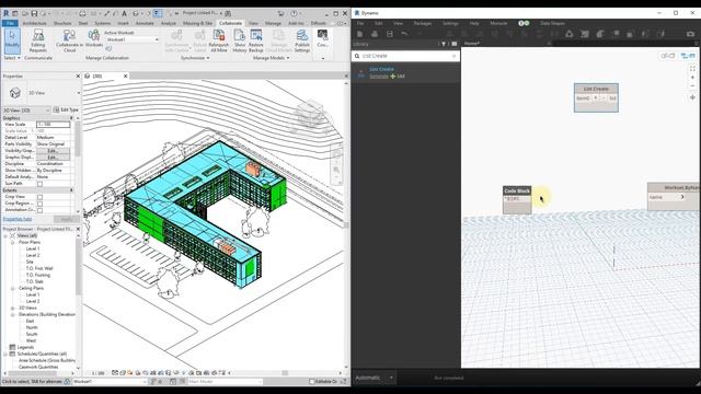 Revit Dynamo #7.01 Create Worksets смотреть онлайн