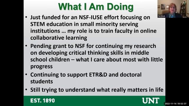 R622 Week 13 Michael Spector, UNT on Smart Technologies (and Som Naidu) смотреть онлайн