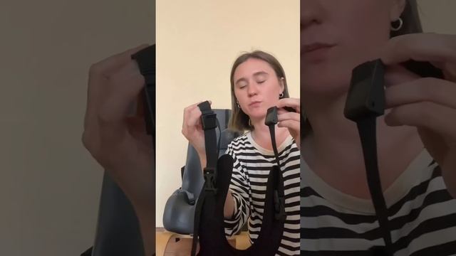 Как закрепить жилетку на коляске/стульчике? Ссылки в описании