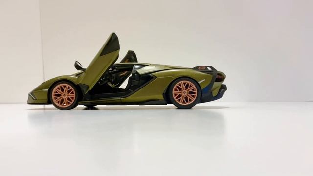 Lamborghini Sian FKP 37 Metal Car By Diecast Cars Maisto Cars Jada Cars 1/24 Scale смотреть онлайн