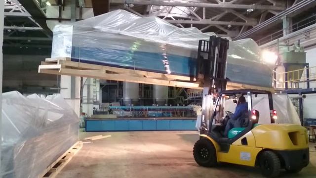 Процесс погрузки нестандартного оборудования ч.2 смотреть онлайн