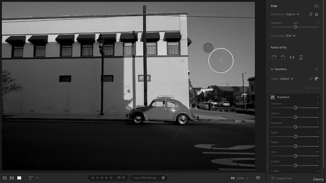 11-13 - Геометрия Инструмент «Выпрямление» для выпрямления линий в Lightroom CC смотреть онлайн