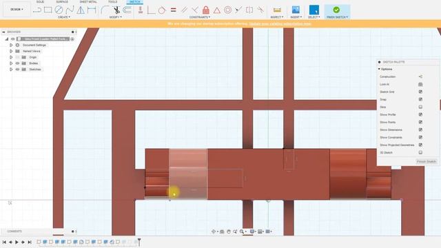 Designing a 3D printed front loader pallet fork for Siku Control 32 vehicles in Fusion 360 смотреть онлайн