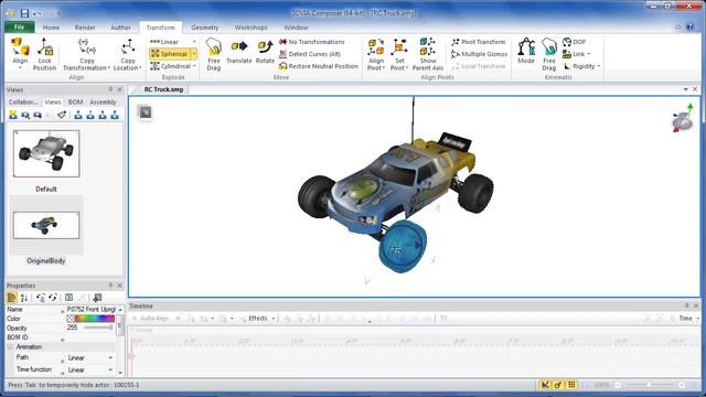 SolidWorks Composer Animations смотреть онлайн