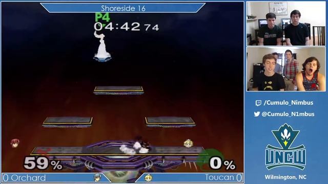 Shoreside 16 Singles (L) - Orchard (Marth) Vs. Toucan (Peach)