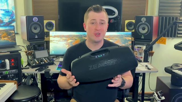ZEALOT MADBOX Portable Speaker 120W - User Review смотреть онлайн