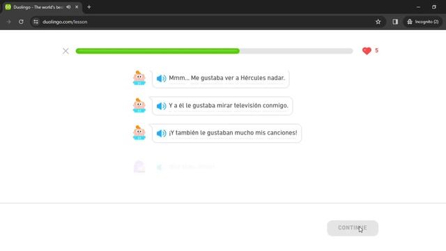 Duolingo #1092 Spanish - English (Story 76 - Hercules's Funeral) смотреть онлайн
