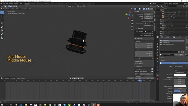 Solar CITIES IBC Biodigester modeling in Blender Part 4 смотреть онлайн