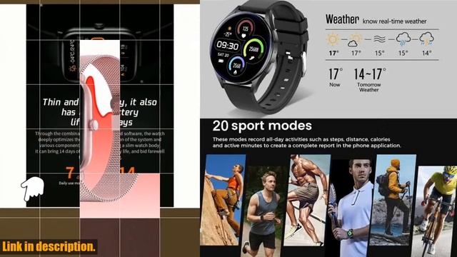 Ultimate Smartwatch Review: New HD Full Touch Blood Pressure Blood Oxygen Bluetooth Call смотреть онлайн