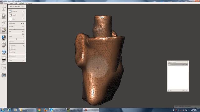 How To Make A Voronoi Vase with MeshMixer Part 2 смотреть онлайн