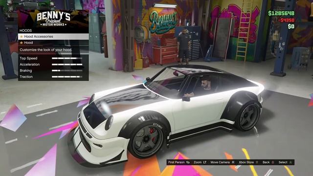 gta online COMET RETRO CUSTOM BENNY"S ORIGINAL MOTOR WORKS смотреть онлайн