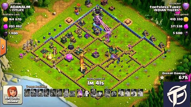 th 15 / clash of clans / coc / Best Hydra clone super archer's invisible spells attack strategy смотреть онлайн