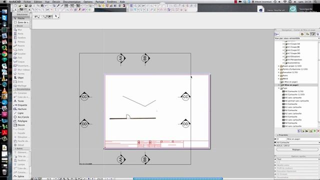 Tuto Archicad - Mise en page смотреть онлайн