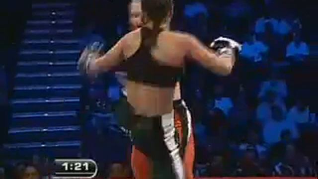 Munah Holland Vs. Jennifer Santiago Fight 1