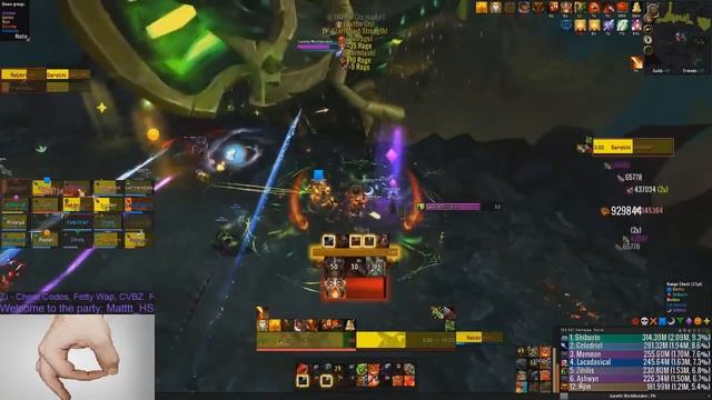 Mythic Worldbreaker Fury Warrior PoV смотреть онлайн