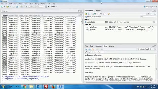 Factors in R смотреть онлайн