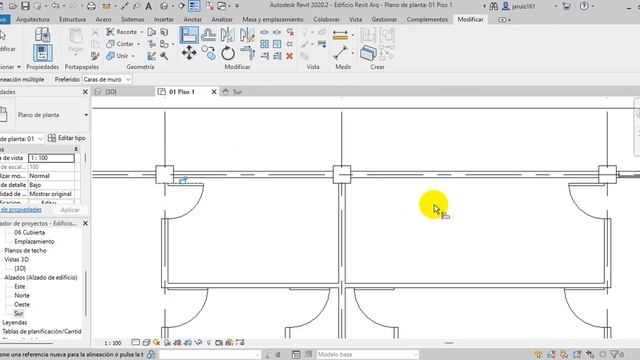 Edificio Revit desde cero 4(Básico) смотреть онлайн