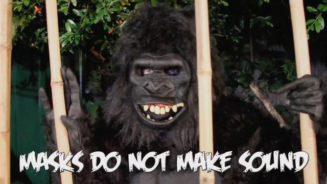 Goin' Ape Gorilla Costume with Motion Mask (01172)