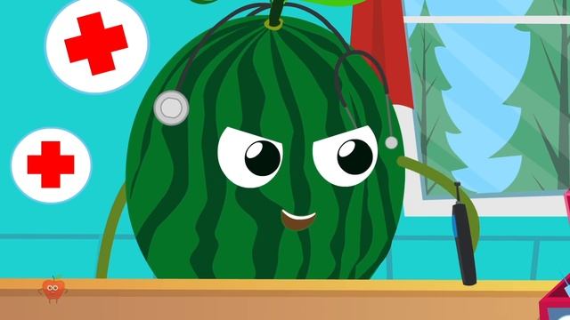 Five Little Fruits, Learn Counting and Numbers Rhymes for Babies смотреть онлайн