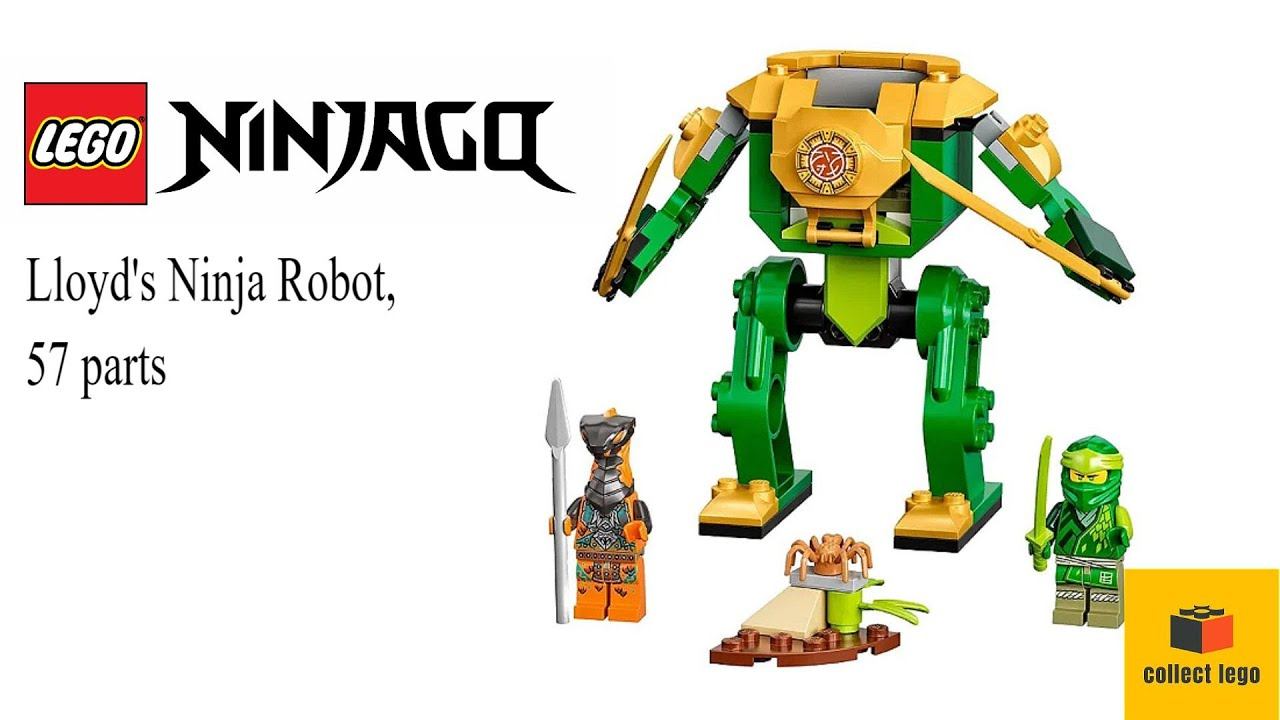 Ninjago Lloyd's Ninja Robot 71757, COLLECT LEGO