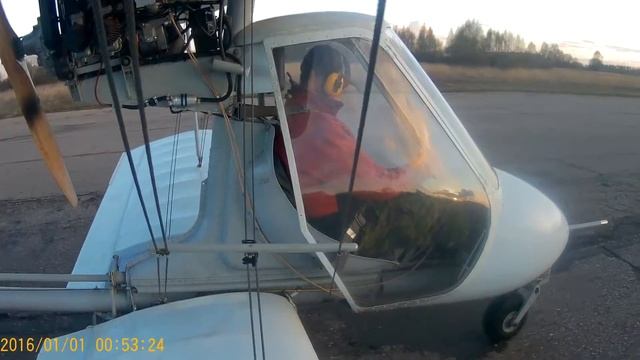 Авиатика 890-582 , облет, посадка с выкл. дв-лем смотреть онлайн