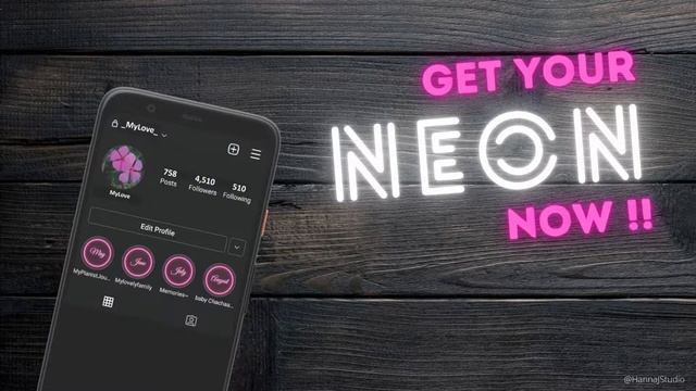 12 MONTH NEON THEME FOR INSTAGRAM HIGHLIGHT STORY COVER | Pink VERSION | Non-Editable смотреть онлайн