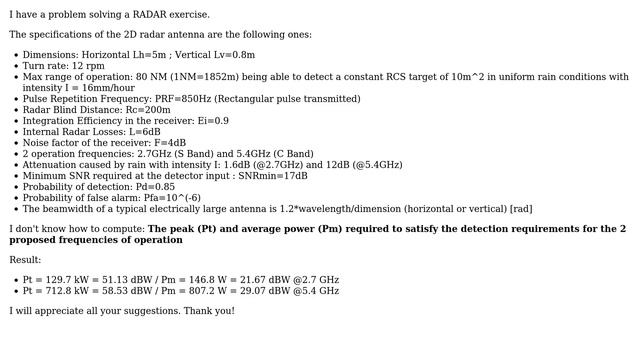 Electronics: How to obtain Peak and Average Power in Radar Detection? смотреть онлайн