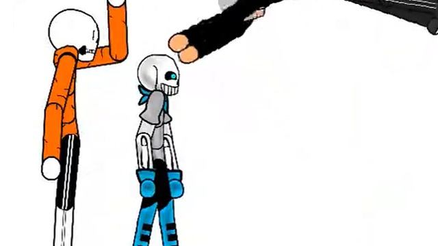 Свап санс,папирус против злодея смотреть онлайн