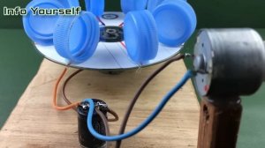 Electric Power Free Energy Generator With DC Motor 100% New Experiment Science Project at Home