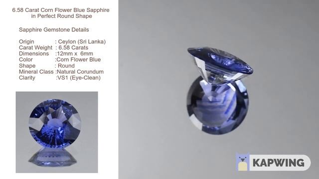 6.58 carat blue sapphire смотреть онлайн