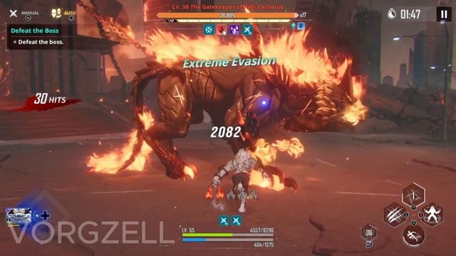 Silver Mane Solo Vs Cerberus | Solo Leveling: Arise