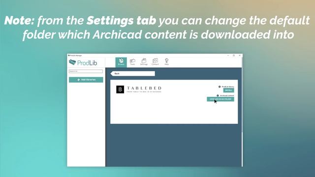 Tablebed ProdLib Archicad library смотреть онлайн