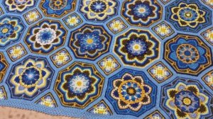 КРАСИВЫЙ💥🧶МОТИВ "ПЕРСИДСКАЯ ПЛИТКА". ПОДРОБНЫЙ МК.