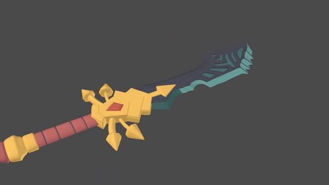 FIZ A ESPADA KUNKKA MYTHICAL DO DOTA 2 NO BLENDER 3D ENGINE#shorts смотреть онлайн