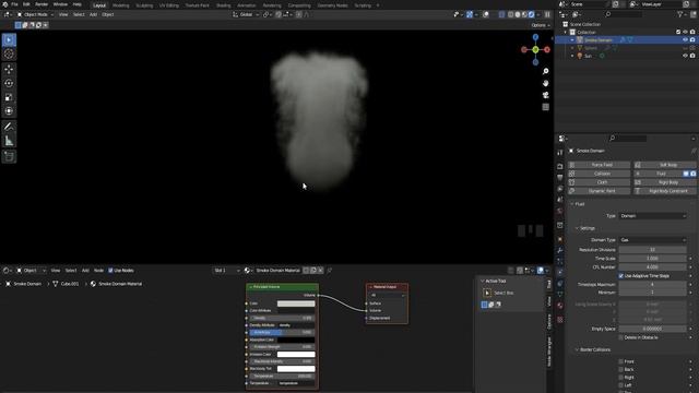 Como fazer FUMAÇA REALISTA (animada) no Blender 3D смотреть онлайн