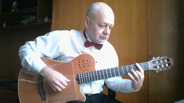 Тема Одетты (Лебединое озеро) на гитаре смотреть онлайн