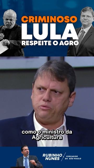 Respeite o agro, Lula! É vital para o desenvolvimento do país. #tarcisio #shorts #agro #direita смотреть онлайн