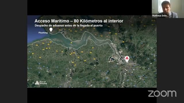 Beneficios del Puerto de Amberes y el hub logístico como puerta de ingreso a Europa смотреть онлайн