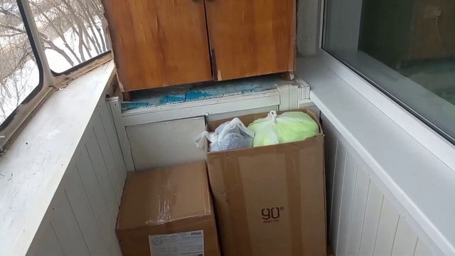 Уборка в новой квартире после расхламления. Балкон смотреть онлайн