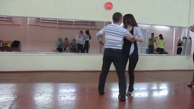 zouk class in dance studio DancA 27 11 15 Слава и Марина протанцовочка смотреть онлайн
