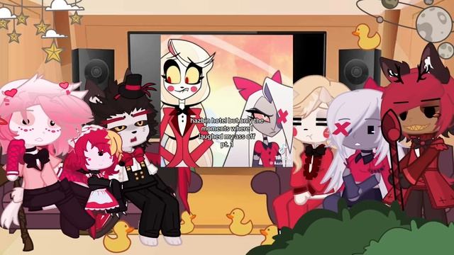 Hazbin Hotel reacts to themselves ||Funny moments||Hazbin Hotel||NOT FAMILY FRIENDLY|| смотреть онлайн