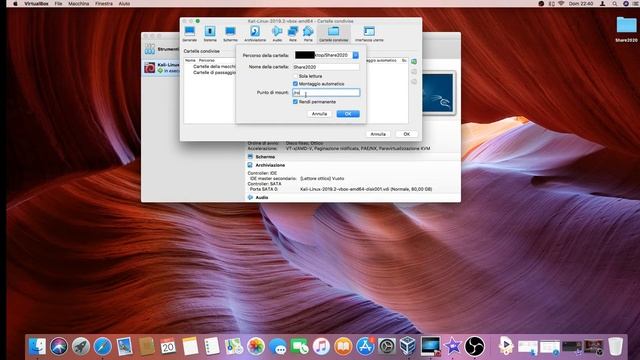 Sharing folder with osx mac & kali linux смотреть онлайн