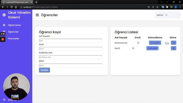 Enes Said Altun İnternet Programlama Final Ödevi