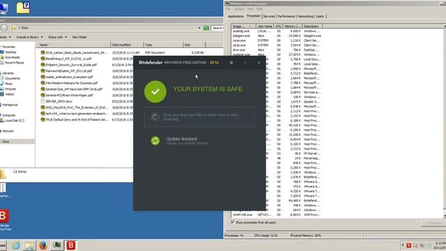 Bitdefender Antivirus Free vs Cerber3 Ransomware смотреть онлайн